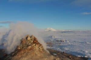 The geothermal fields of Hverir The geothermal fields of Hverir