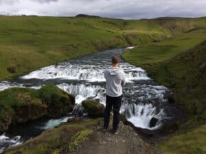 Unnamed waterfall