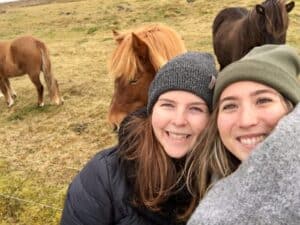 VW Caddy camper trip in Iceland
