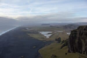 View from the top of Dýrhólaey View from the top of Dýrhólaey