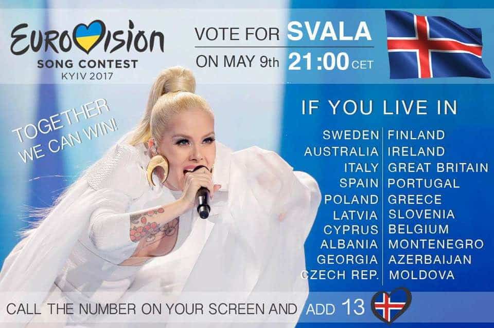 Svala in Eurovision 2017 Svala in Eurovision 2017