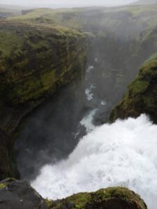 Waterfall on Laugavegur