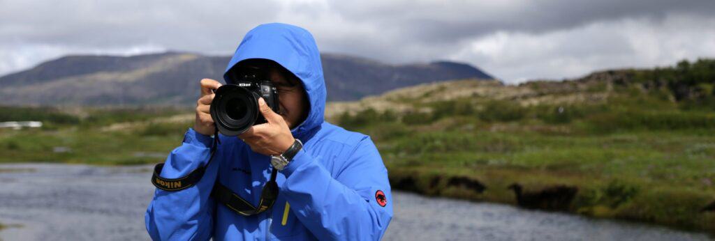Photographing in Iceland