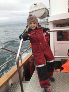 Whale watching with kids