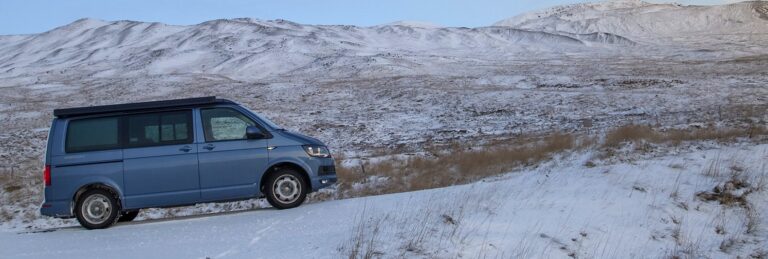 4x4 rent.is camper, winter in iceland