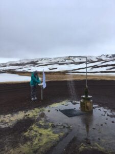 Wild shower Iceland Wild shower Iceland