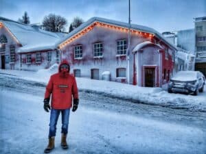 Winter in Akureyri Winter in Akureyri