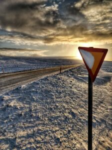 Winter on the Ring road Winter on the Ring road