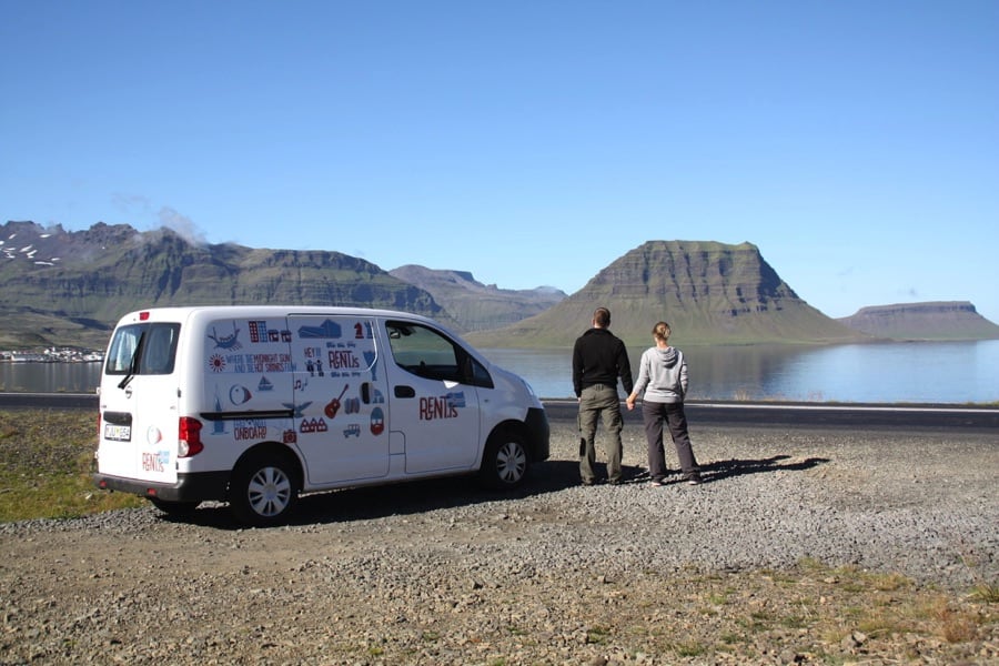 Camping around Iceland