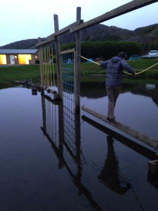 Campsite in North Iceland, Hamrar