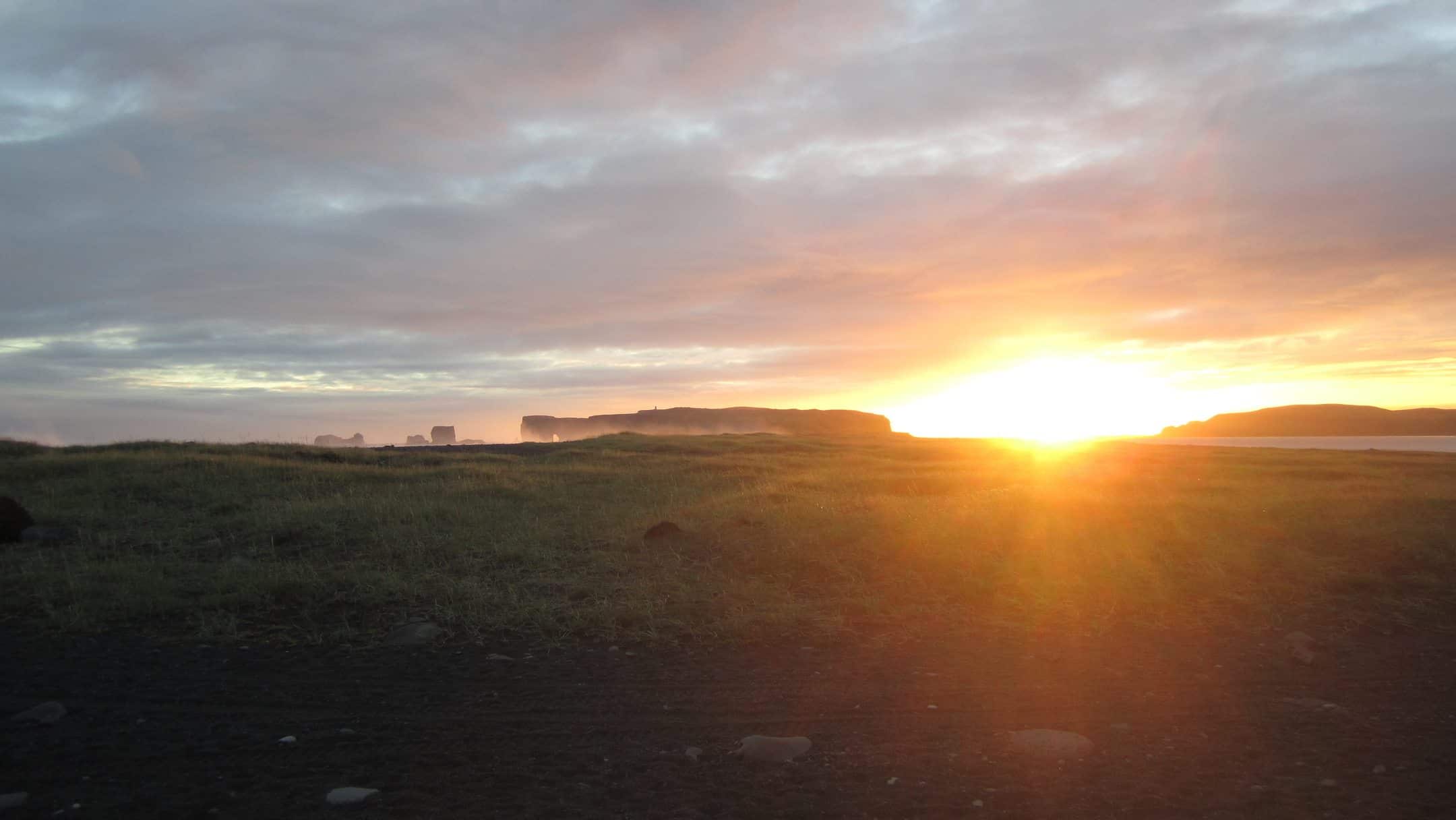 Camping in Vík