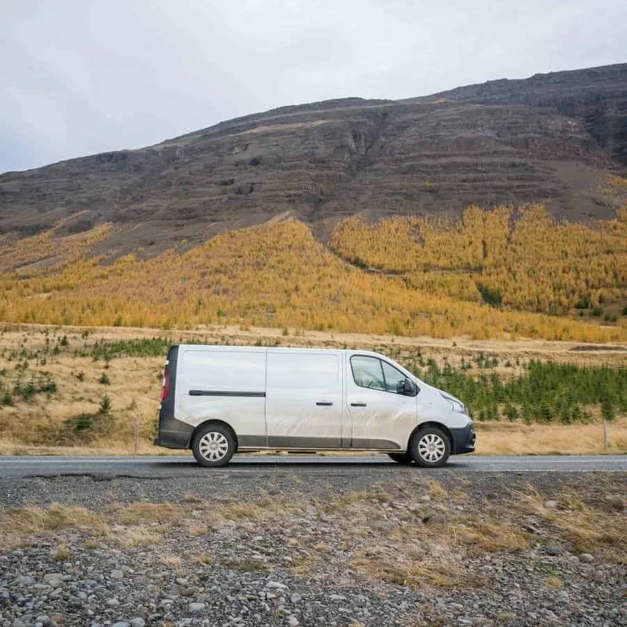 An Icelandic camper adventure