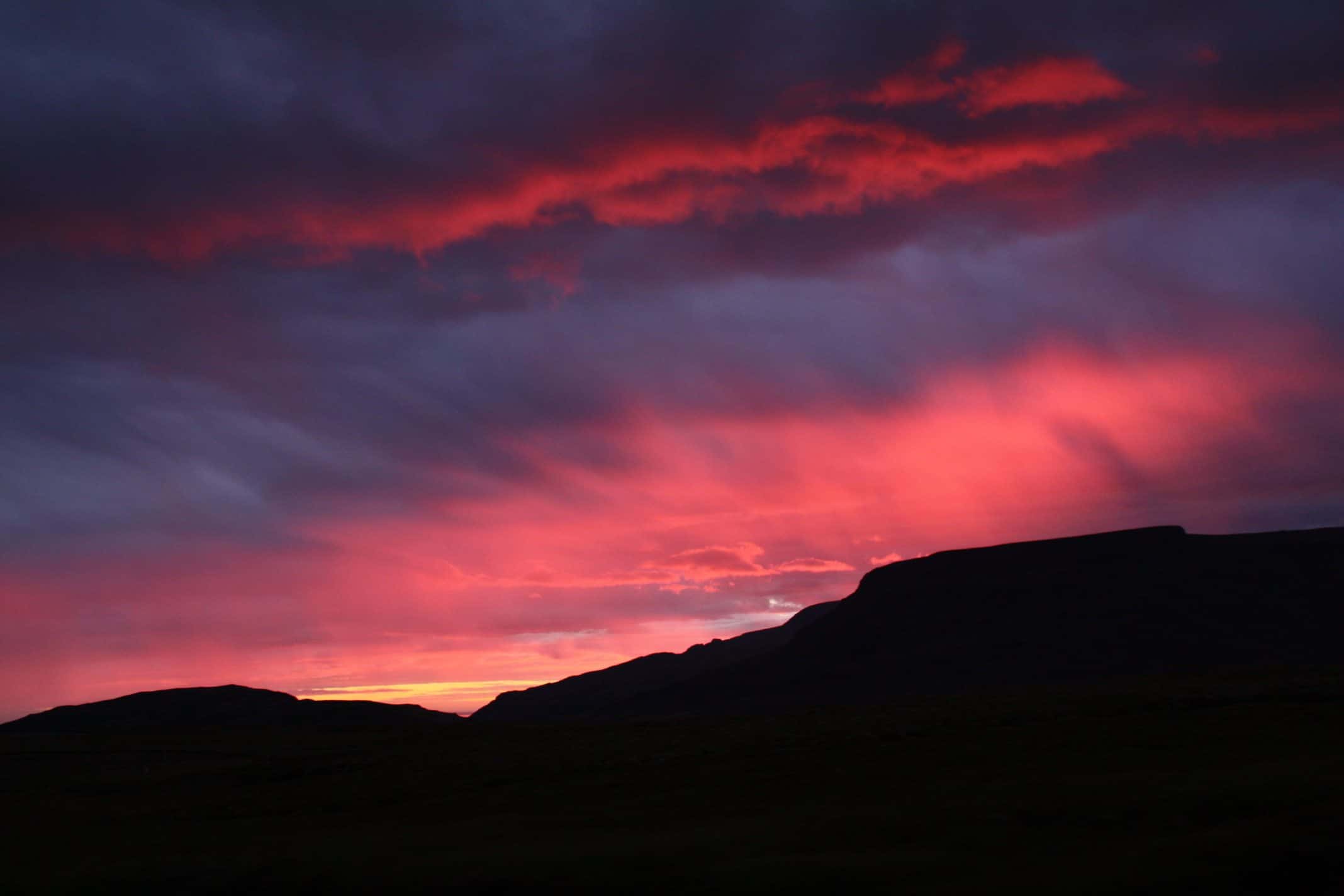 Camping holiday in Iceland