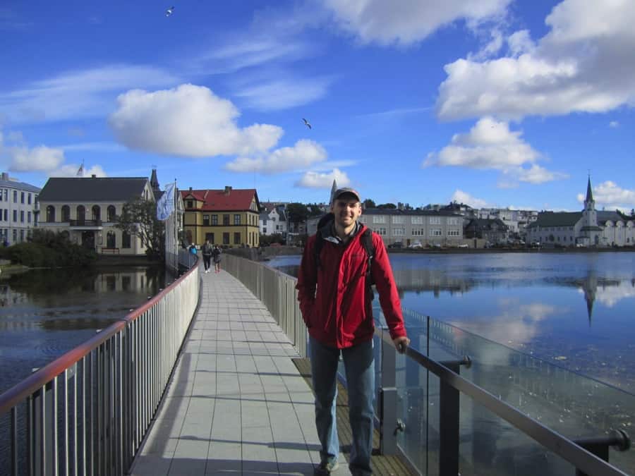 Camp in Reykjavik