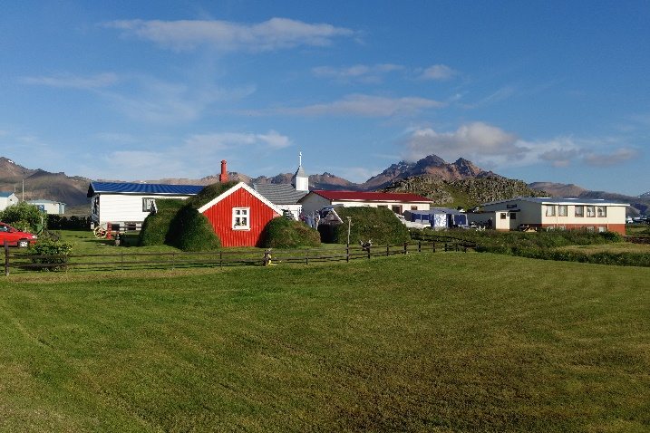 Campsite in Seyðisfjörður