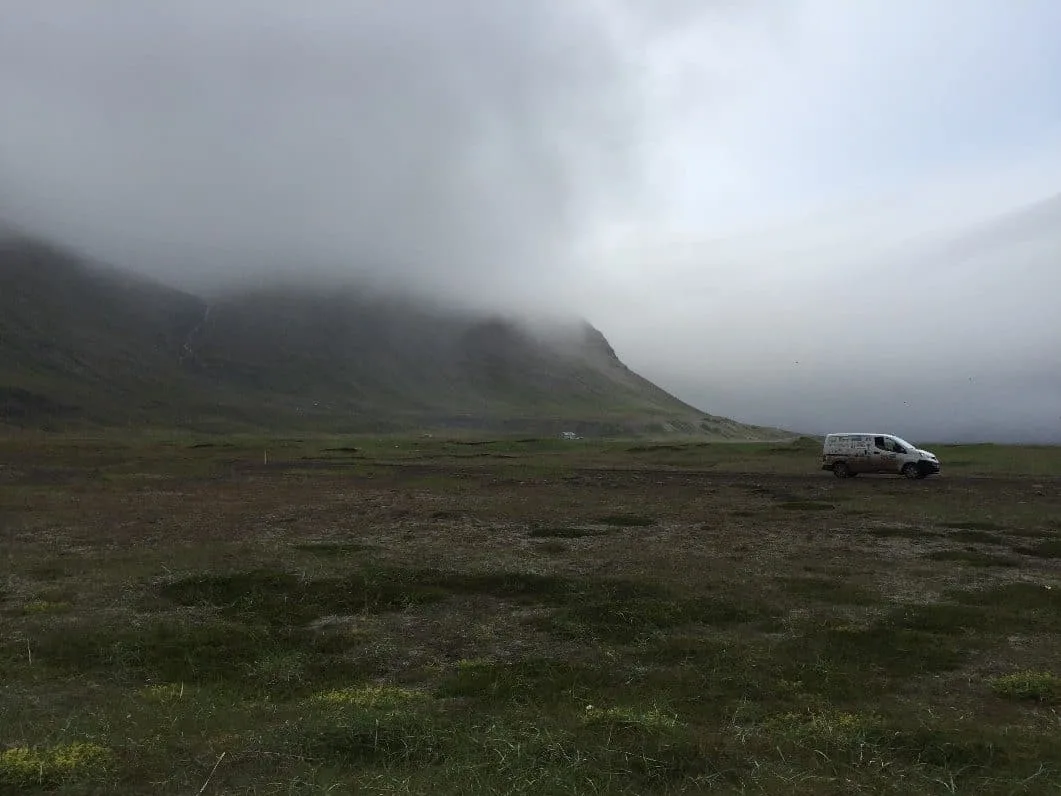 Camping in Drangsnes