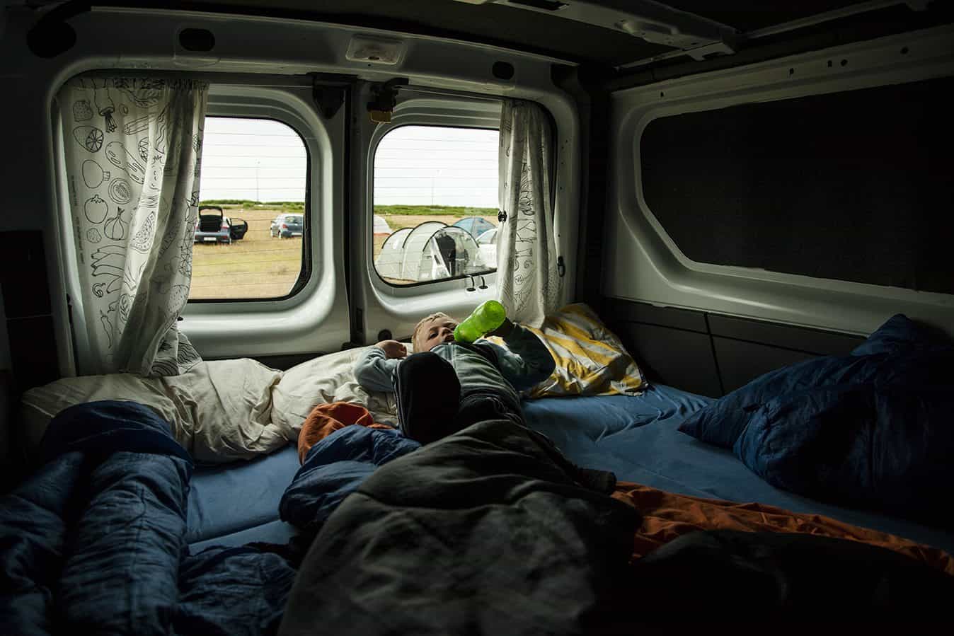 Camping entlang der Ringstraße