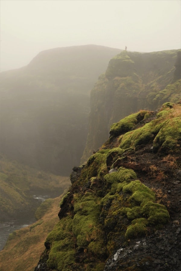 Skógafoss Canyon