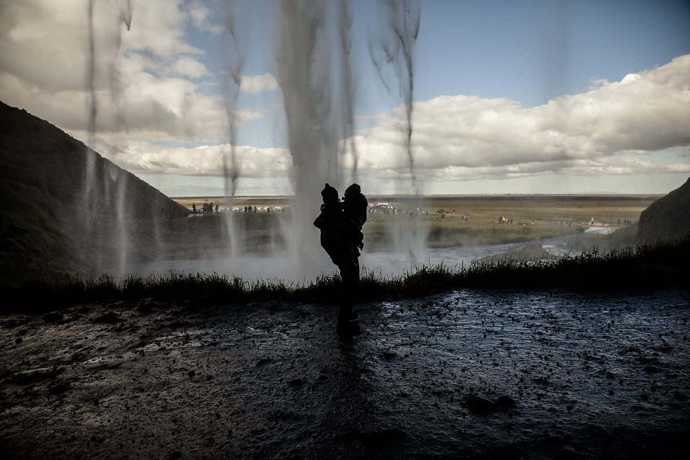 Wonderful Seljalandsfoss in south Iceland