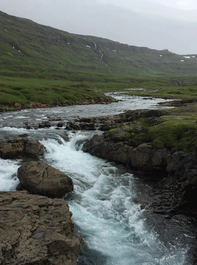 The road to Seyðisfjörður
