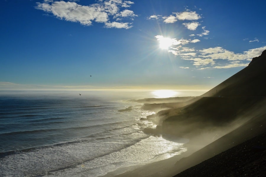 The coast of East Iceland