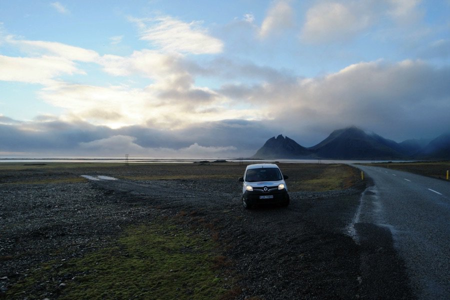 East Iceland mountains