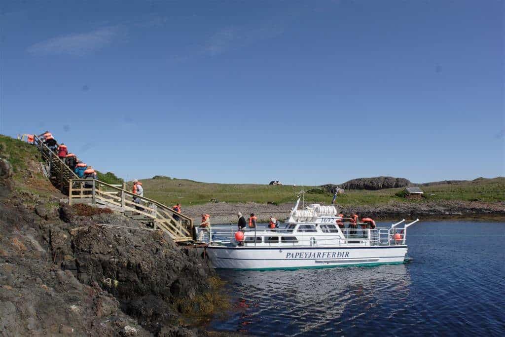 The ferry between Djúpivogur and Papey in east Iceland