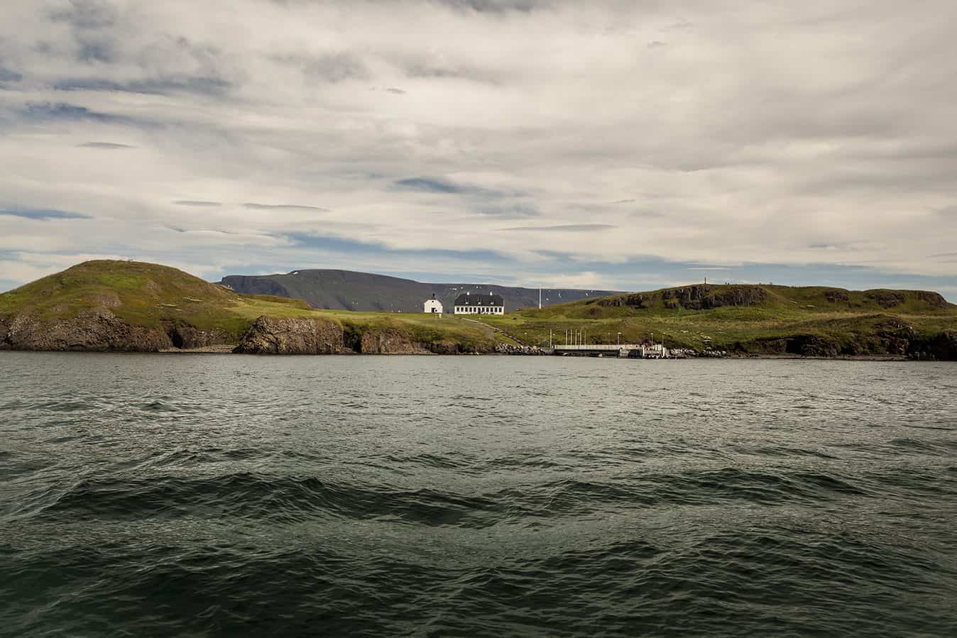 The ferry to Viðey, an island just outside Reykjavik