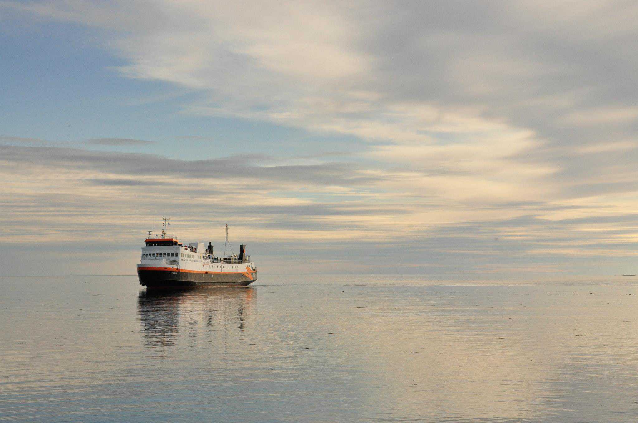 Take the ferry across Breiðufjörður in West Iceland