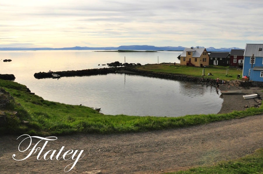 The Ferry Baldur's first stop. Flatey