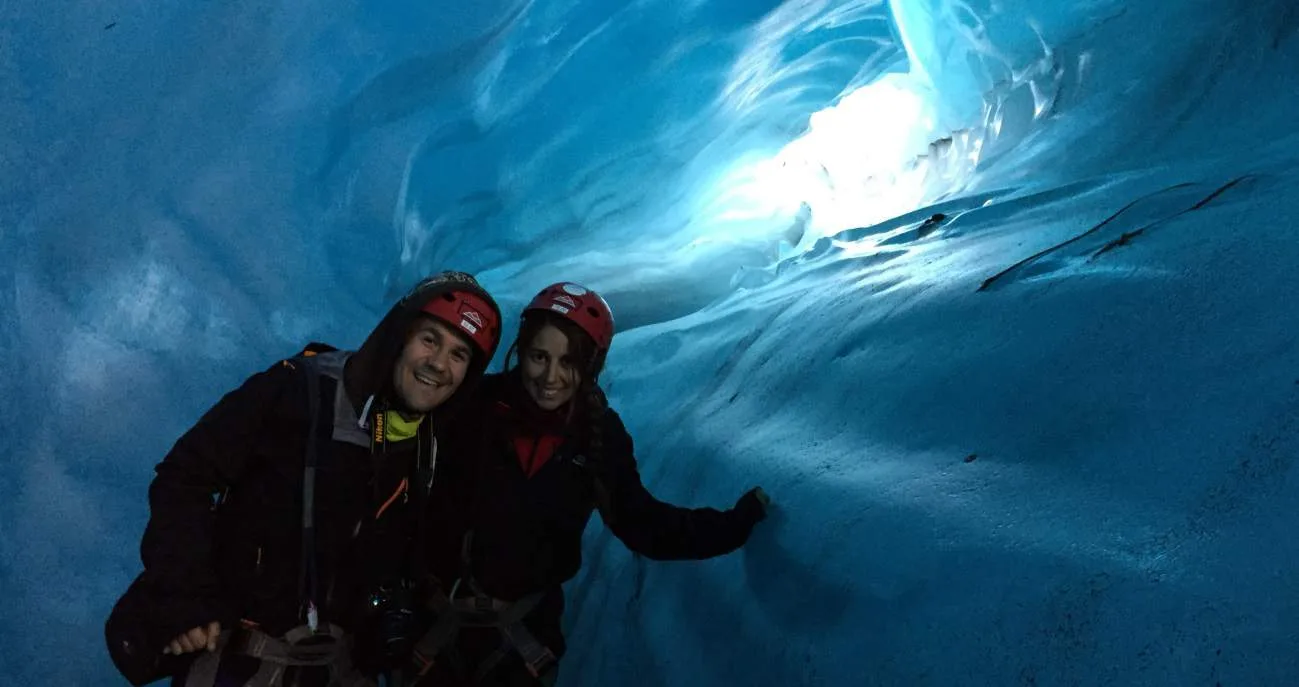 Ice cave in Iceland