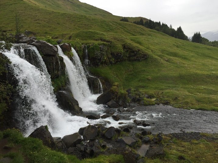 Gluggafoss waterfall