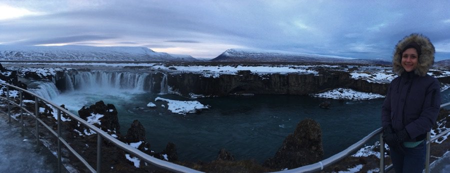 Goðafoss in February