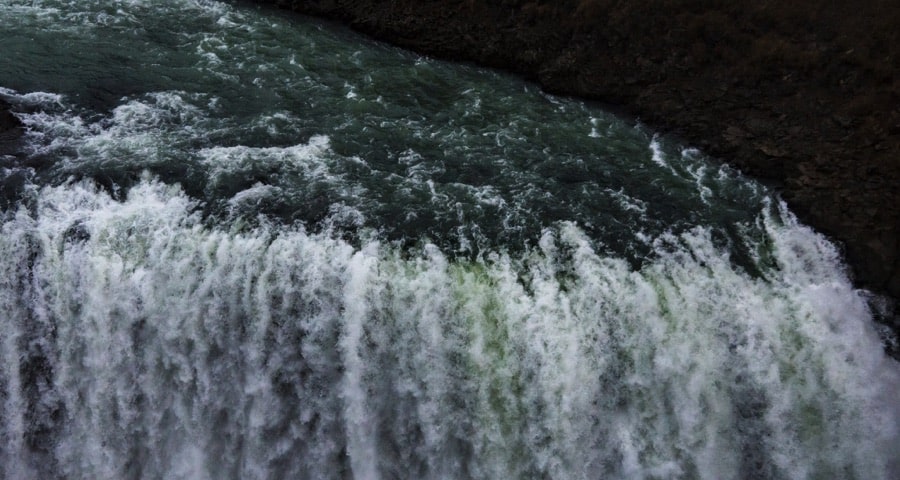 Gullfoss in February