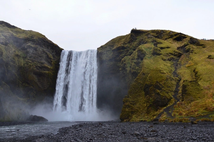 Skógafoss waterfall