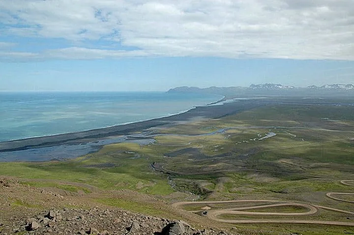 Héraðssandar. Looking south from road nr: 917 Héraðssandar. Looking south from road nr: 917