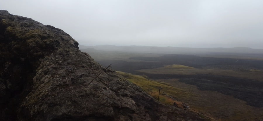 Hiking around in Iceland