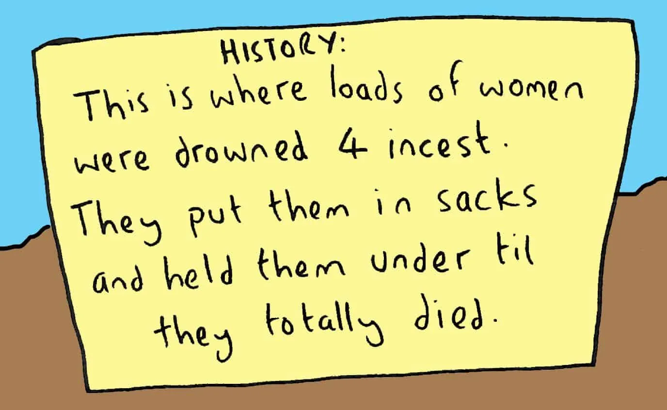 The short history of Drekkingahýlur in Þingvellir