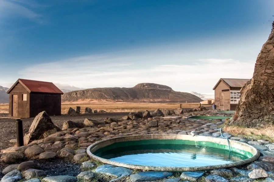 Hoffell hot spring