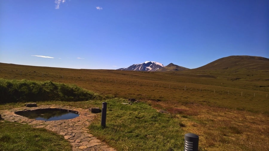 Hot springs in Iceland