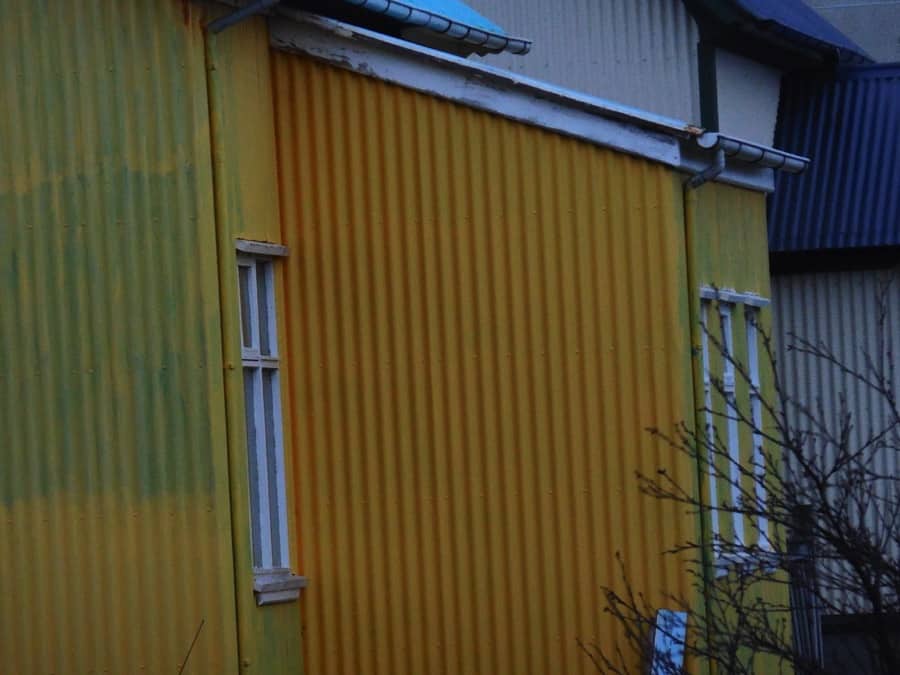 Colorful houses in Akranes