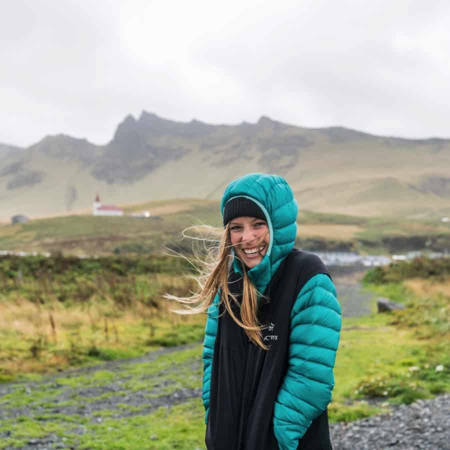 Iceland selfie