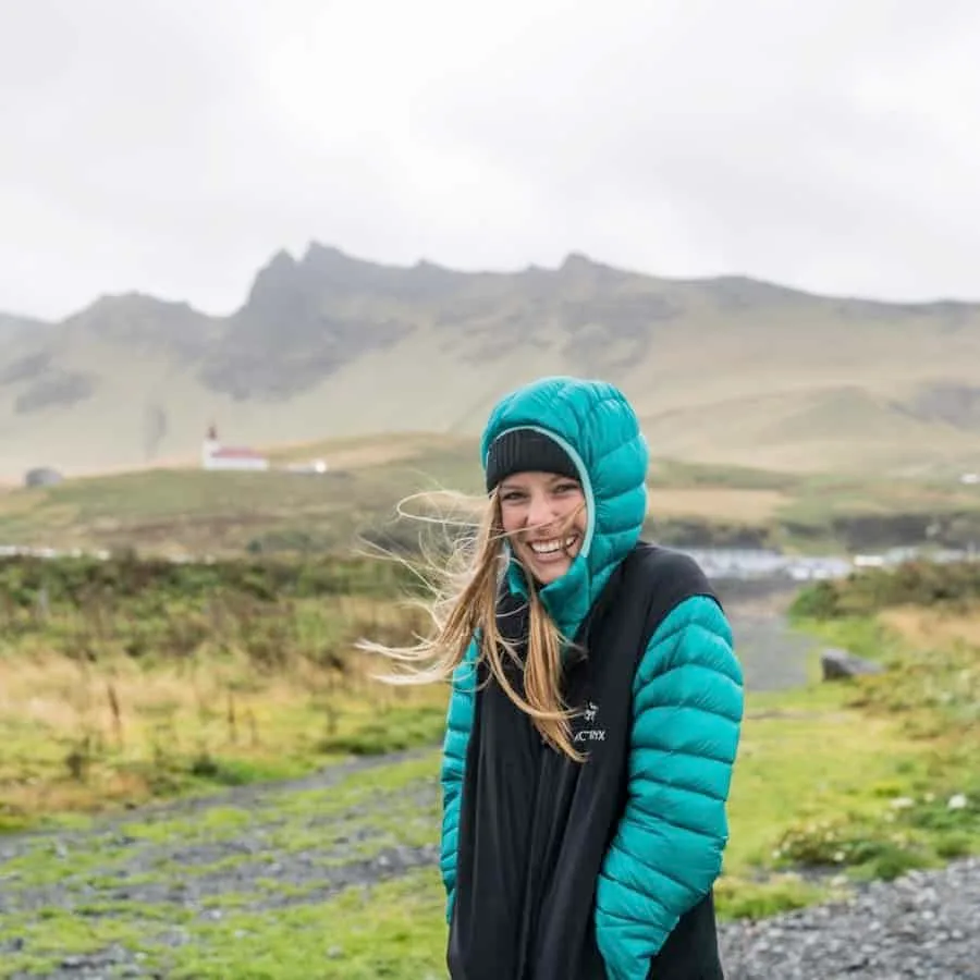 Iceland selfie