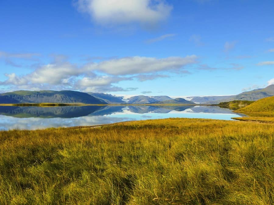 Lake Mývatn in North Iceland