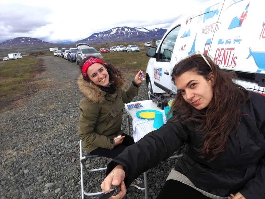 Lunch at Þingvellir national park