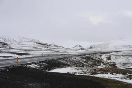 Driving north from Egilsstaðir