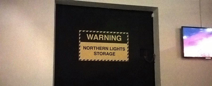 Where Northern lights are stored