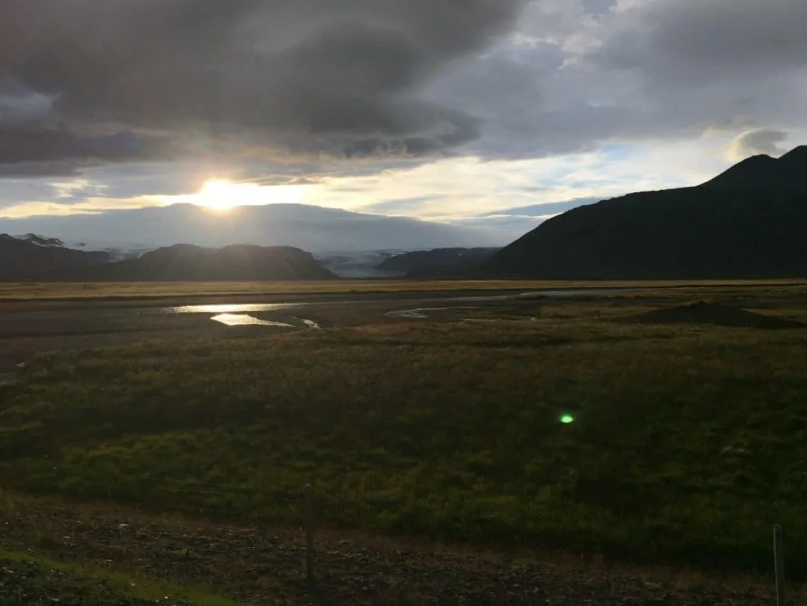 Camper vanning in Iceland