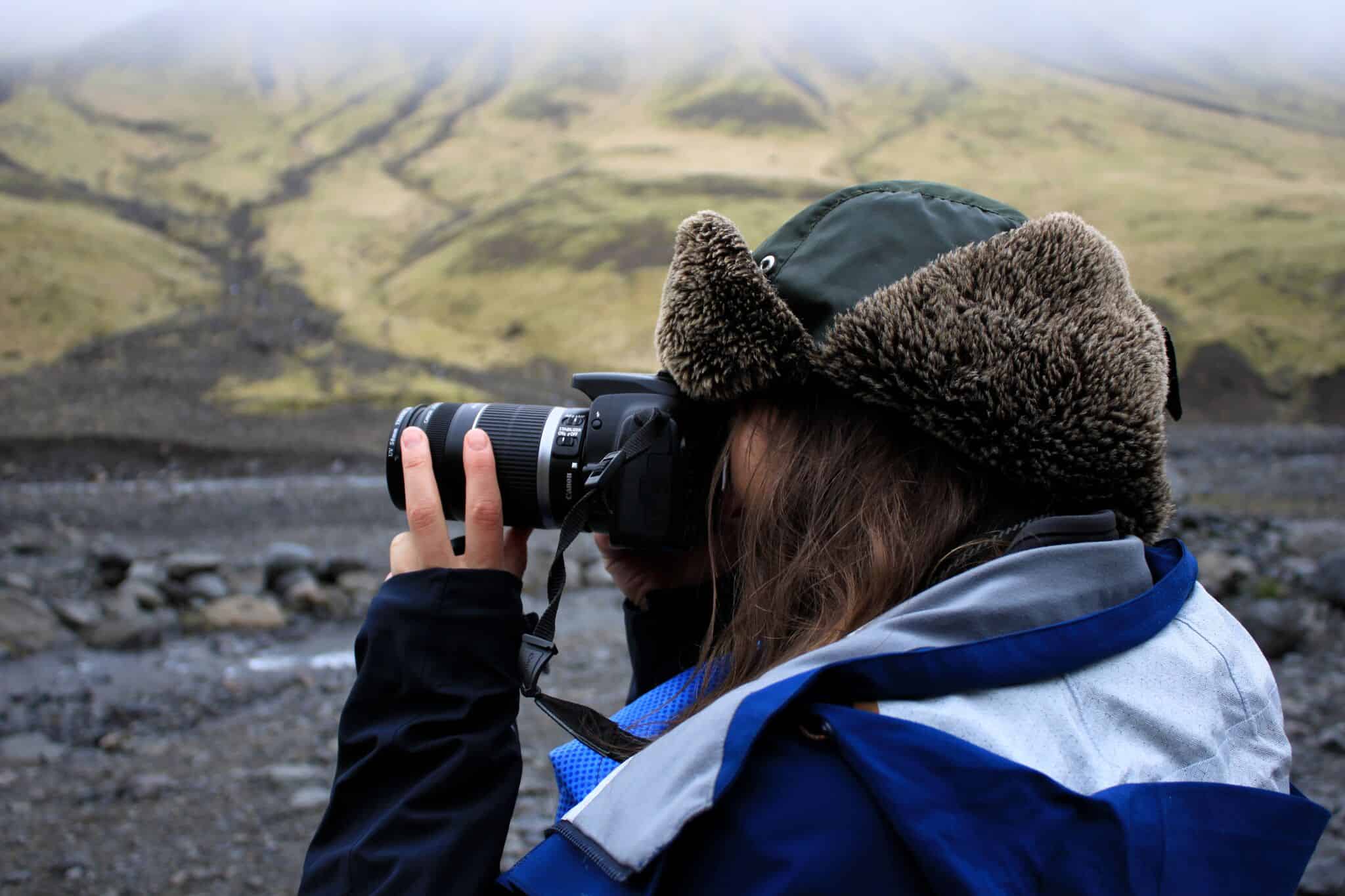 Shooting in Iceland