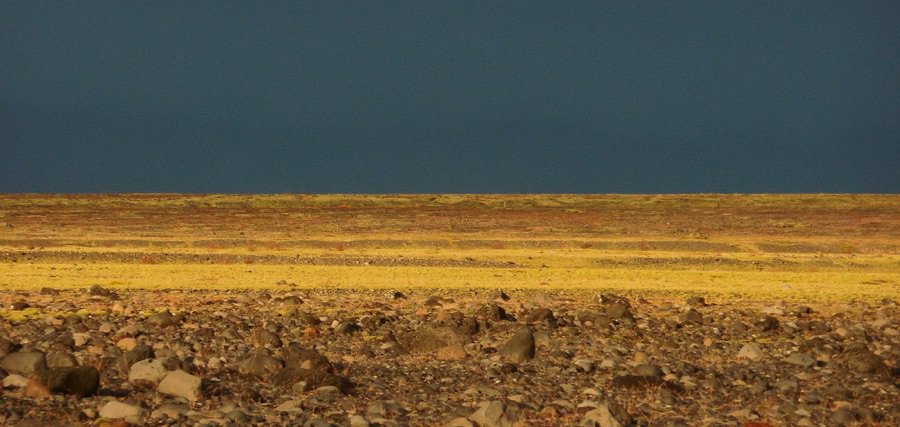 Reststops on route 1 in Iceland